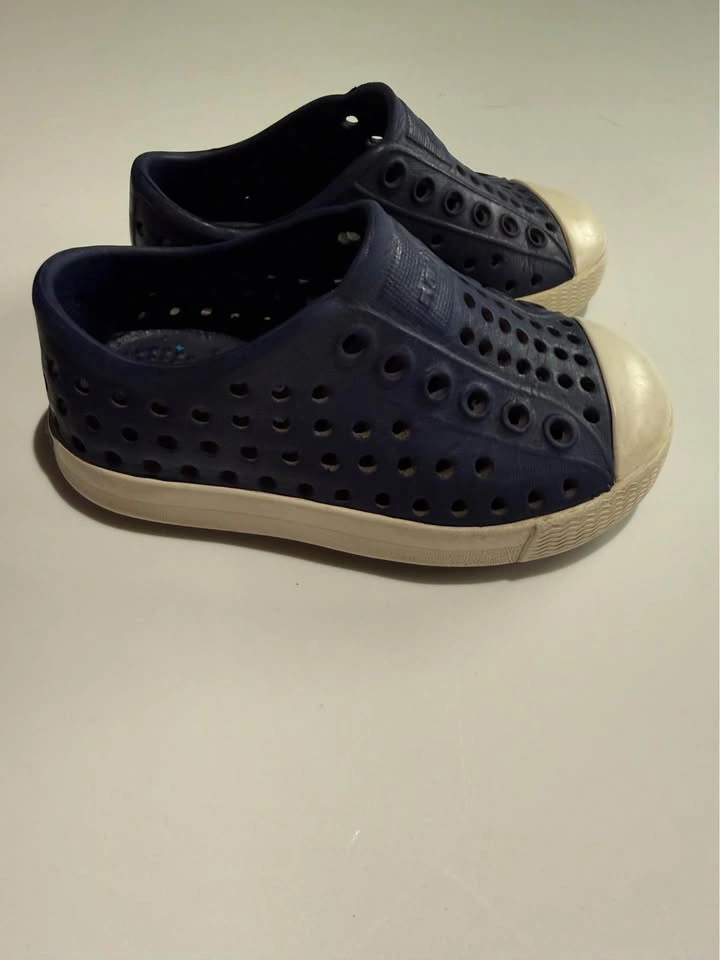 Navy Blue Native Jefferson Shoes for Toddler (Size 5T) - photo 3