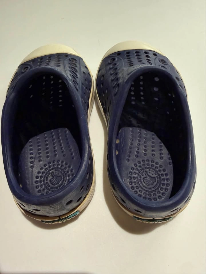 Navy Blue Native Jefferson Shoes for Toddler (Size 5T) - photo 4