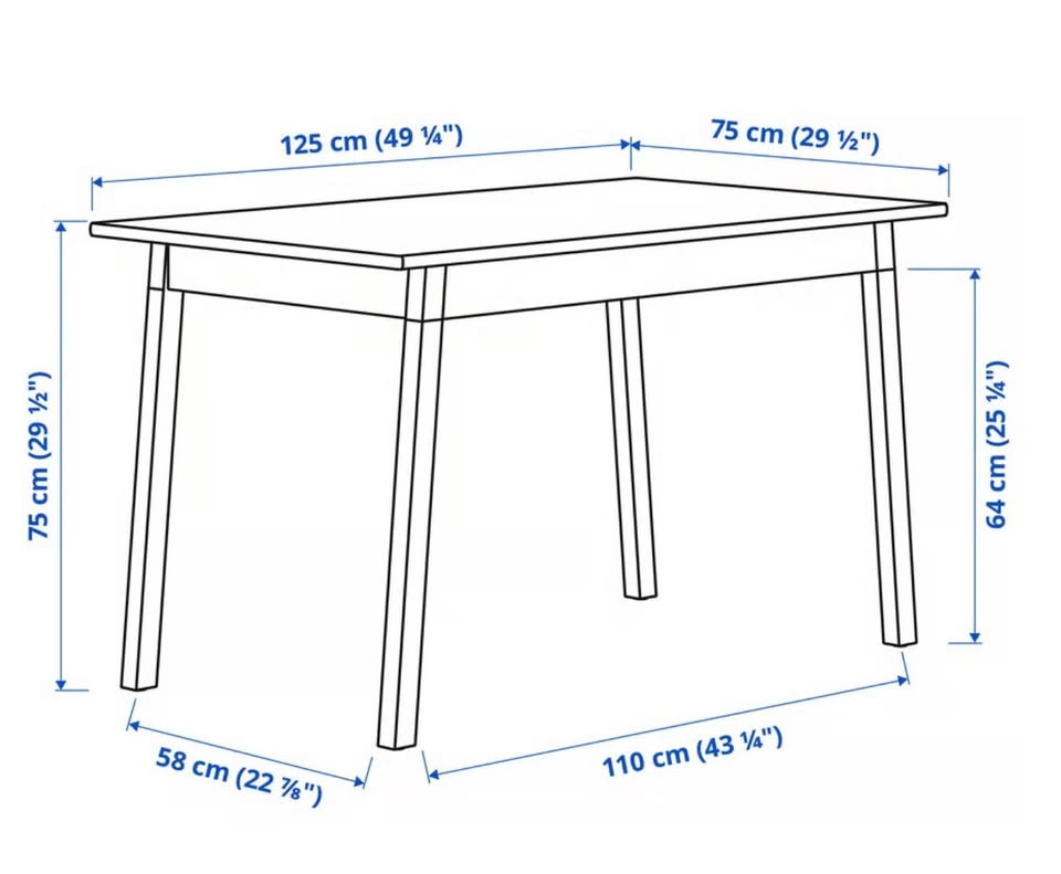 IKEA Pinntorp Table - photo 2