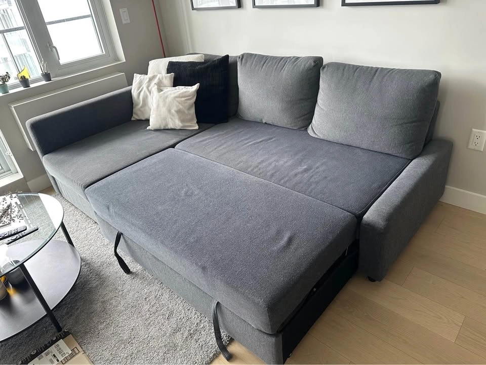 IKEA FRIHETEN Sleeper Sectional Sofa - Storage Under - photo 3