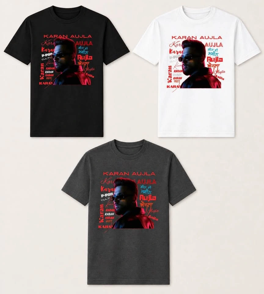 Karan Aujla T-Shirts 🔥 Premium Quality | All Sizes | 3 Colors Av - photo 3
