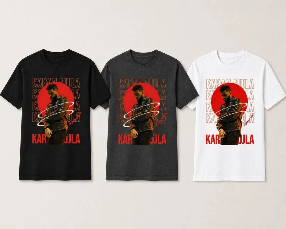 Karan Aujla T-Shirts 🔥 Premium Quality | All Sizes | 3 Colors Av - photo 4