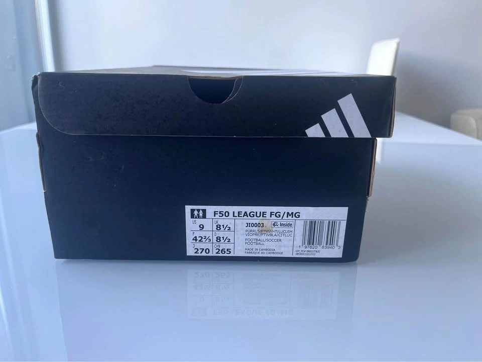 Adidas F50 League FG/MG Soccer Cleats Size 9 New - photo 4