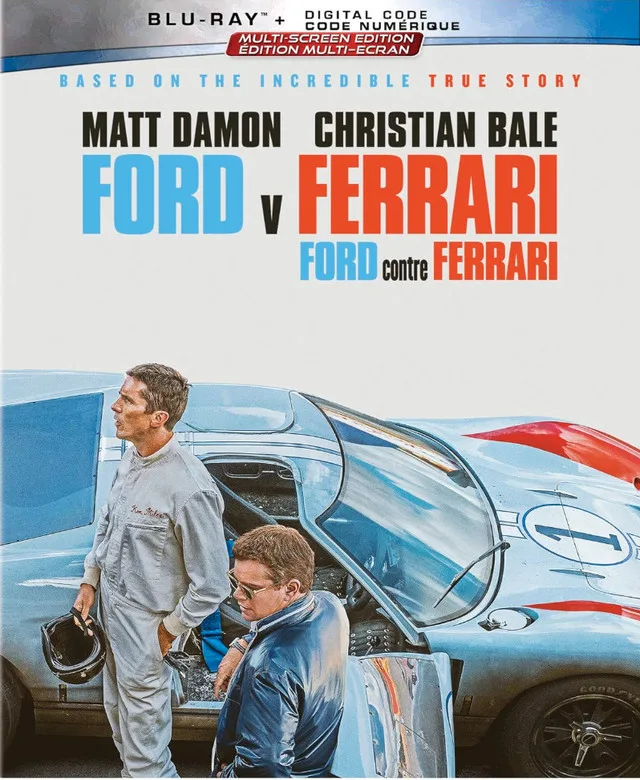 NEW / SEALED: Ford v Ferrari (Blu-ray + Digital Copy) thumbnail