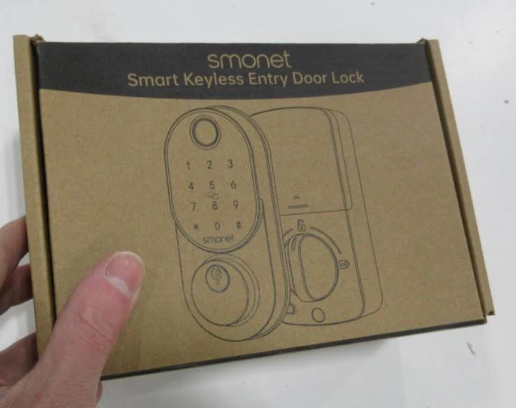 SMONET Fingerprint Deadbolt Door Lock - photo 2