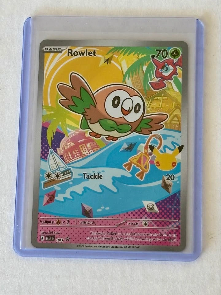 Pokemon First Partner Illustration Collection Alolan Starters Pr - photo 4