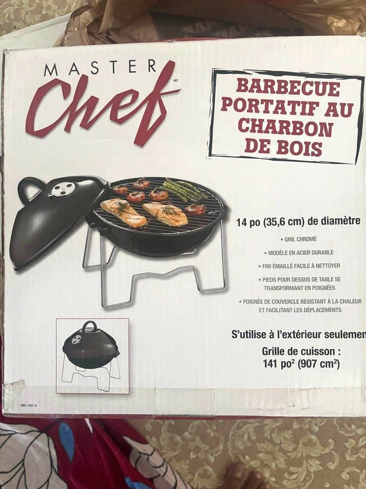 Master Chef's Portable BBQ.
