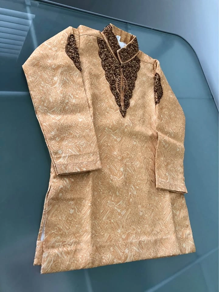 Eid fancy shalwar kameez for boys - photo 4