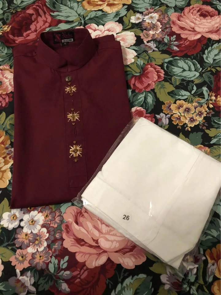Eid fancy shalwar kameez for boys - photo 5