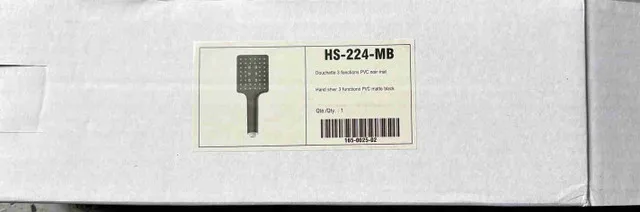 Tenzo HS-224-MB Hand Shower thumbnail