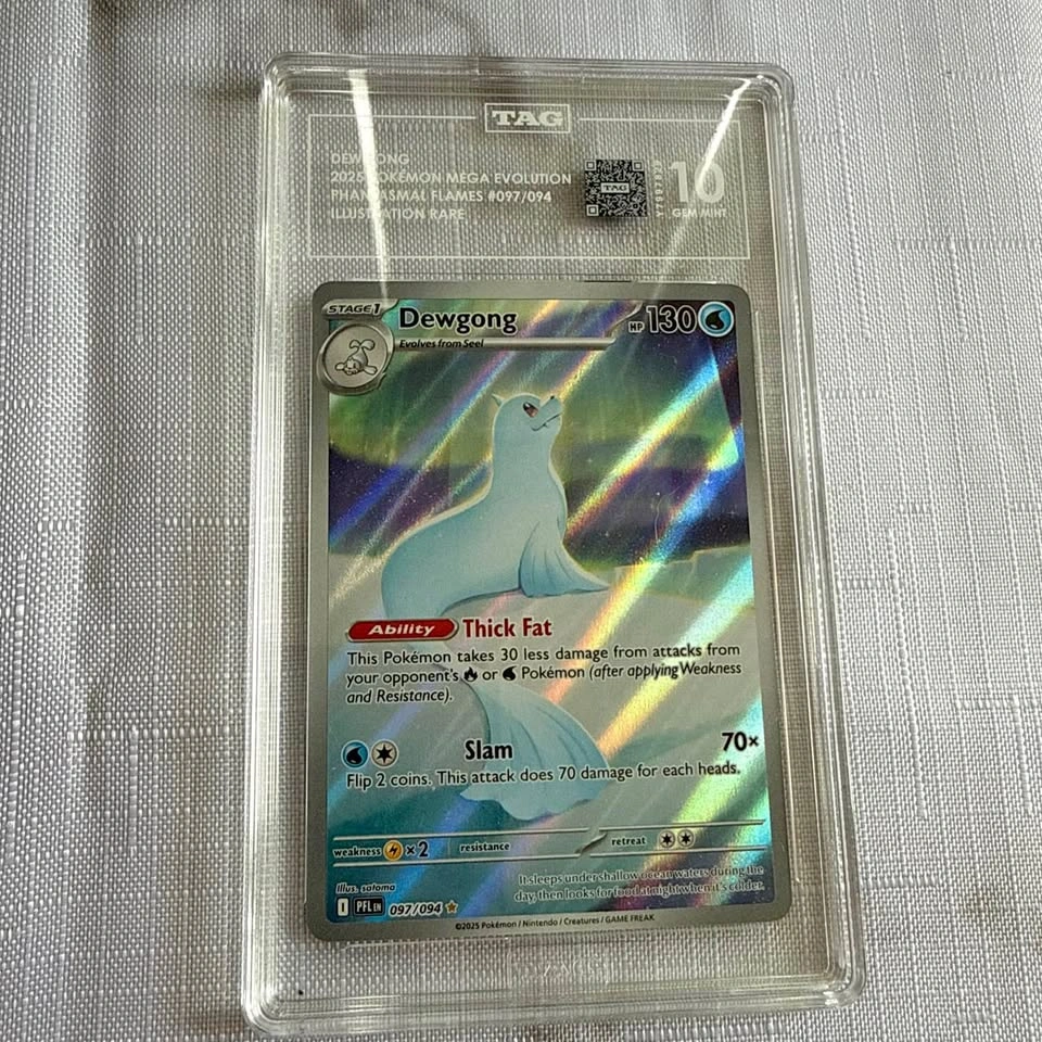 Dewgong Phantasmal Flames TAG 10