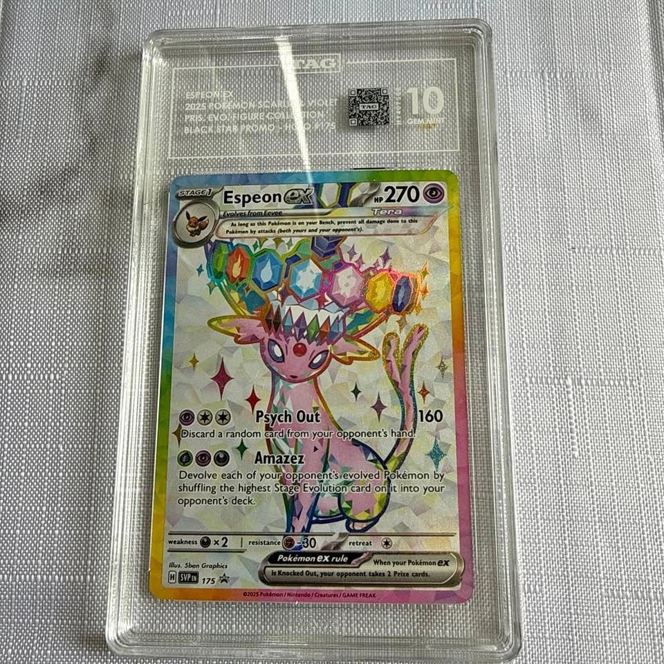 Espeon Ex SV Promo Holo Tag 10