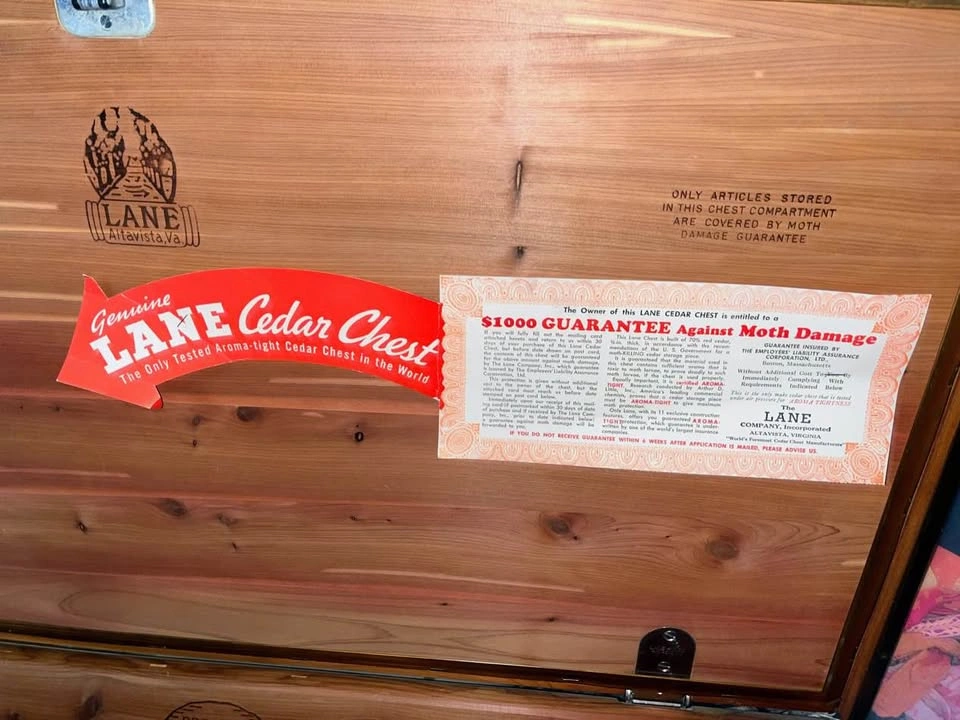 Vintage Lane Cedar Hope Chest Blanket Chest w Drawers Queen Anne - photo 2