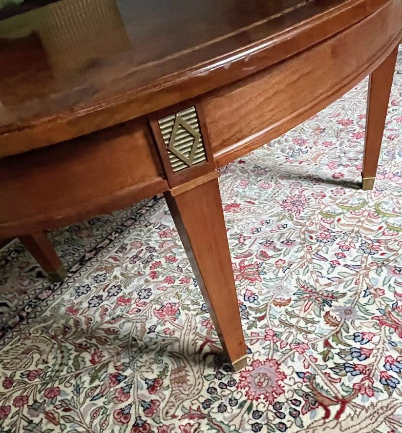 Stickley Directoire Oval Cocktail Table – Model 7972 – Cherry wi - photo 5