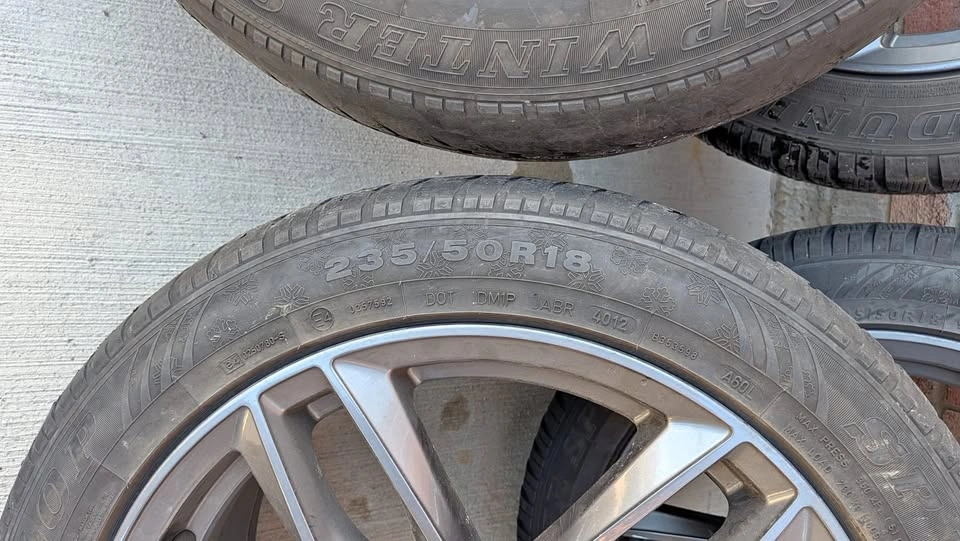18" OEM Audi Q3 S-Line Gunmetal Grey Wheels - Set of 4 (5x112)