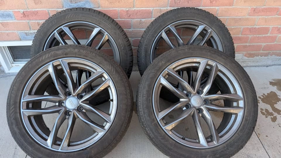 18" OEM Audi Q3 S-Line Gunmetal Grey Wheels - Set of 4 (5x112) - photo 3