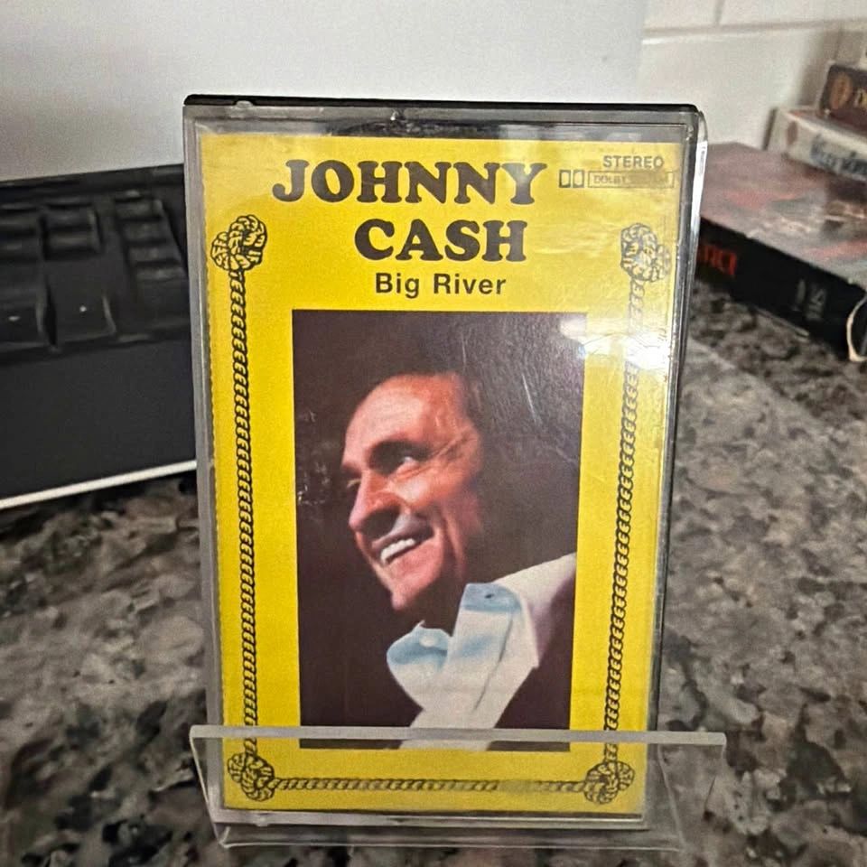 Johnny Cash Big River Like New Classic Cassette Tape