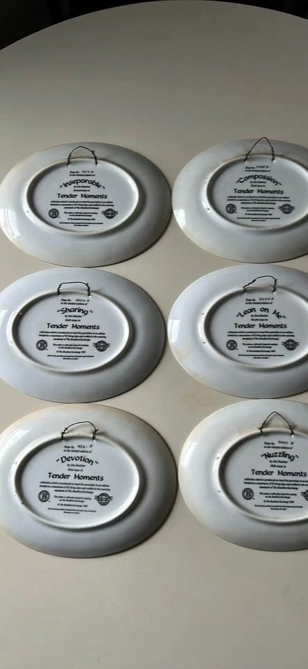 Bradford Exchange "Tender Moments" Plates (Set of 6) - photo 2