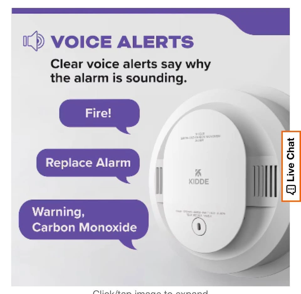 Kidde Detect Smoke + Carbon Monoxide Alarm 3-Pack - photo 4