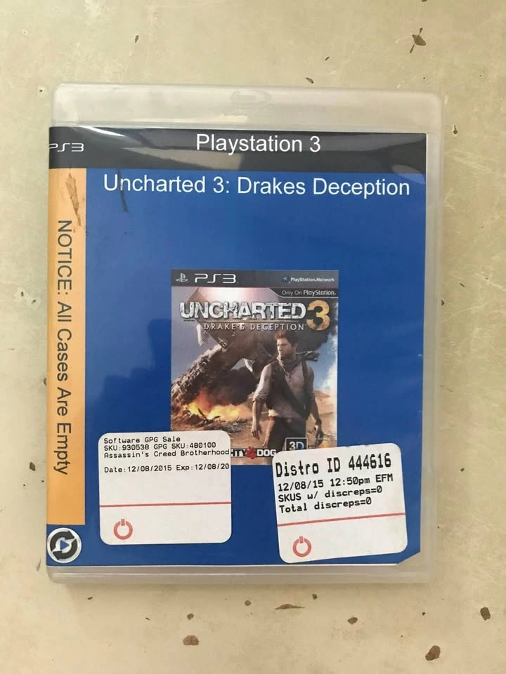 Uncharted 3: Drake's Deception (Loose Copy)