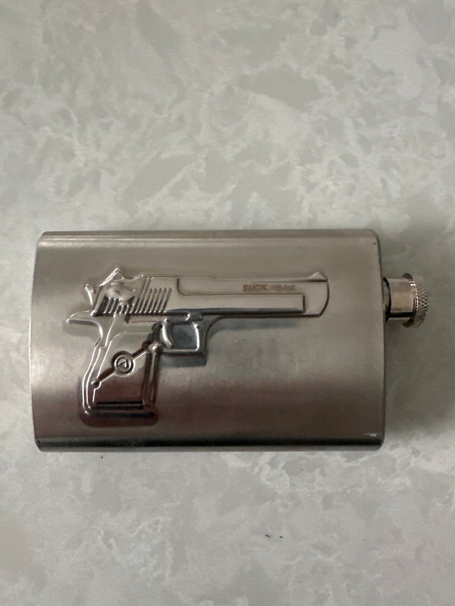 Shot Gun Flask by Suck UK - 4 OZ