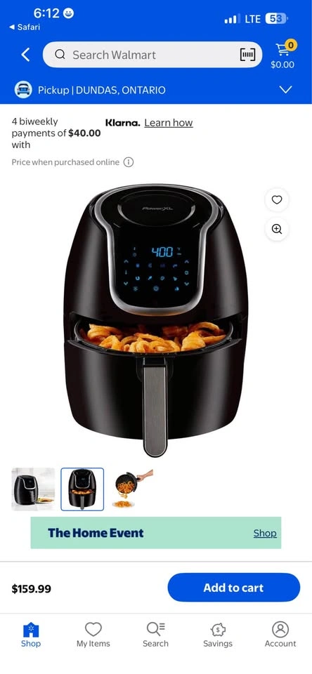 PowerXL Vortex Classic Air Fryer 5-Quart 6-in-1 New - photo 3