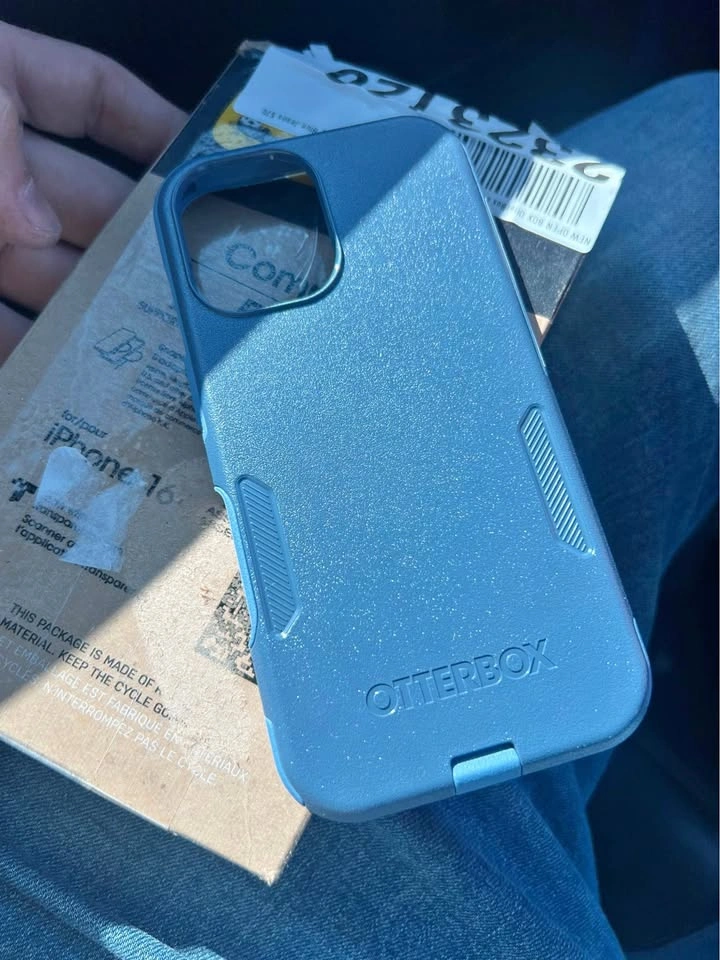 OtterBox Commuter iPhone 16 Case - Blue Denim - MagSafe NEW