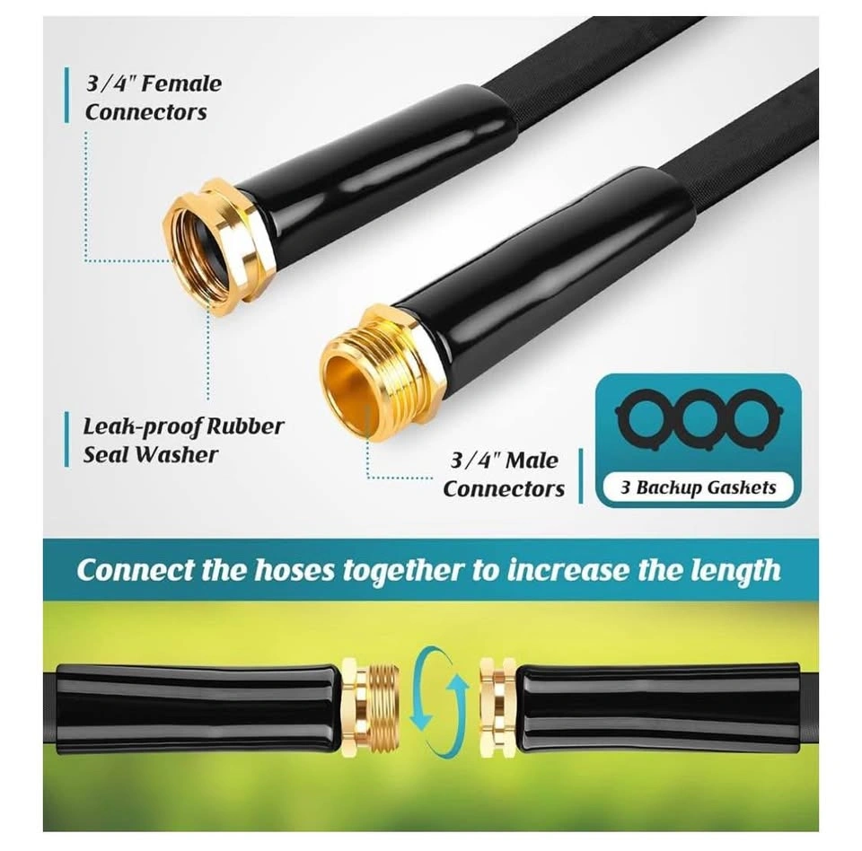 100 FT. PVC Non-Expandable Garden Hose - photo 2
