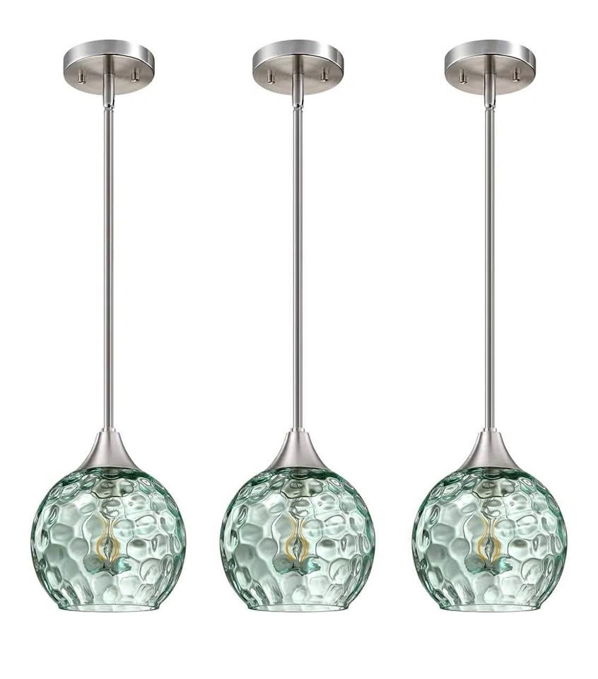 Pendant Lights - Glass (3 Pack) BNIB