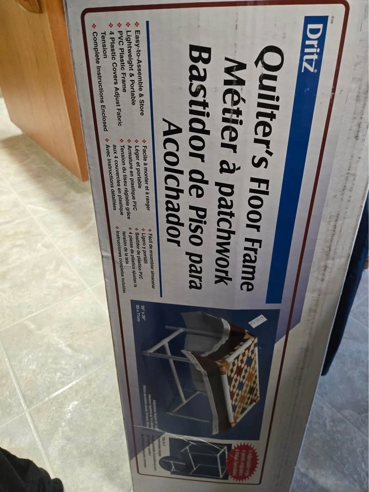 Quilters floor frame