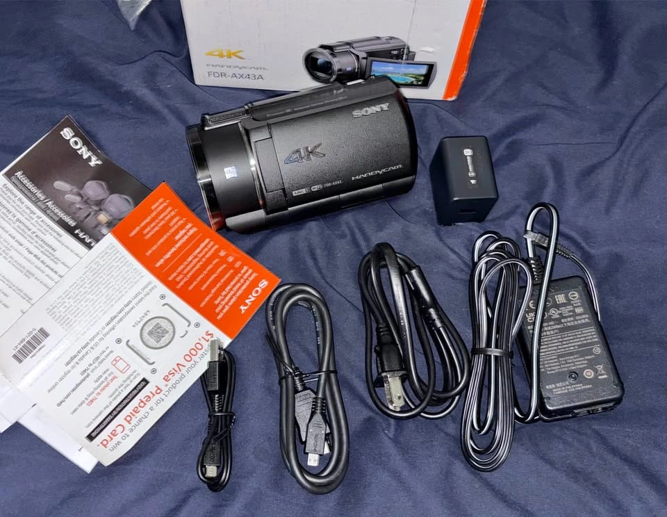 Sony Handycam FDR-AX43A 4K Camcorder