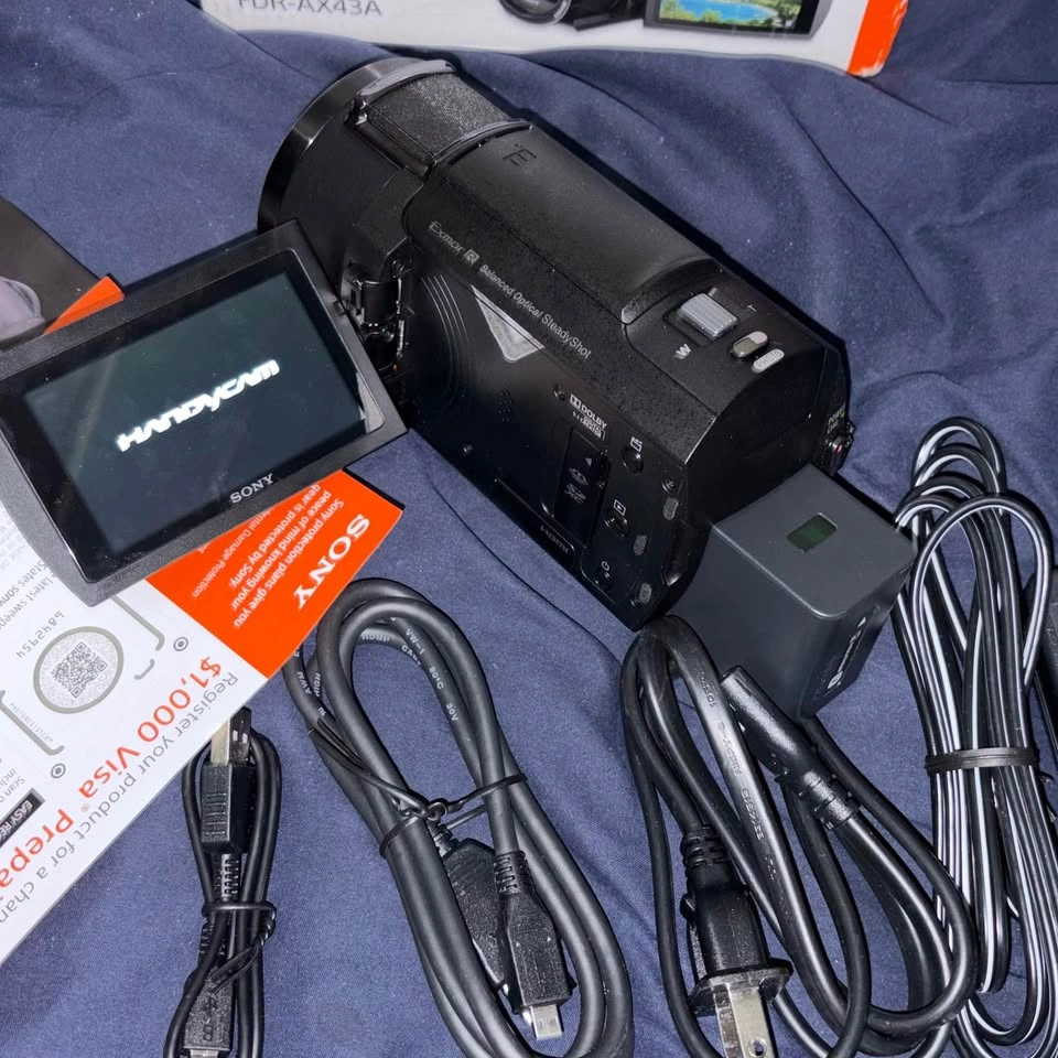 Sony Handycam FDR-AX43A 4K Camcorder - photo 2