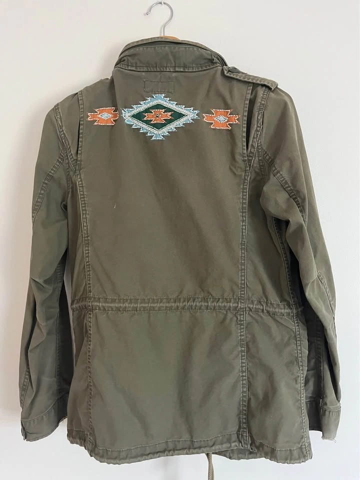 NEEDS MENDING - Ralph Lauren Denim & Supply Hand Beaded Military - photo 3