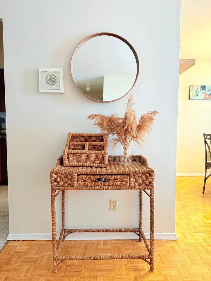 Brown Sleek IKEA Mirror - photo 3