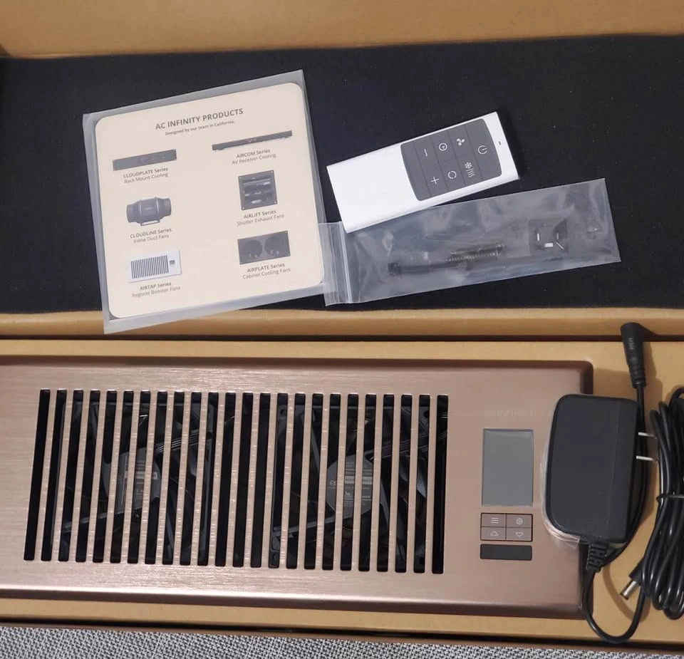 AC Infinity AIRTAP T4 GEN3 Register Booster Fan - photo 2