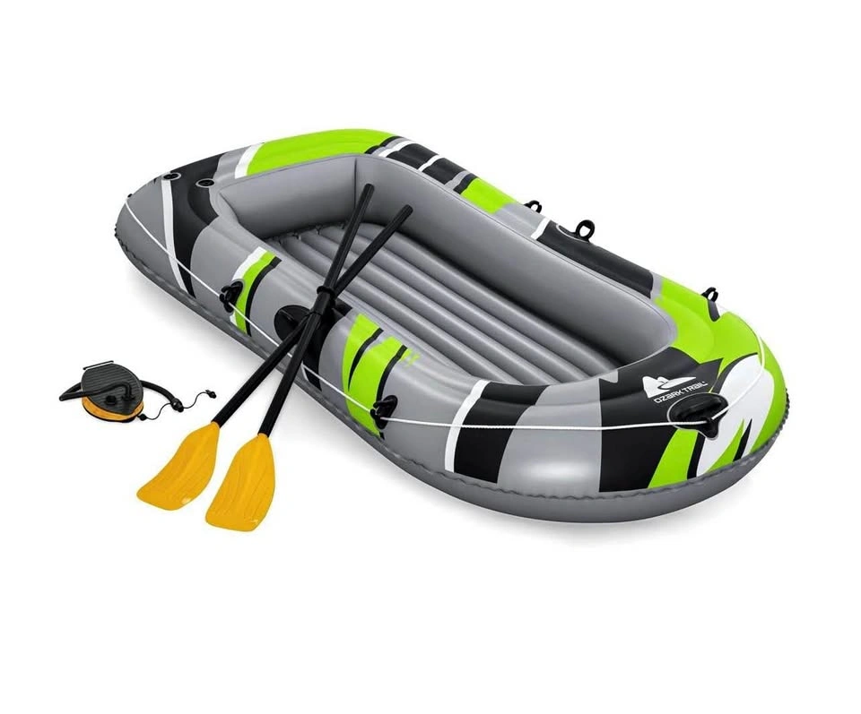 Ozark Trail Inflatable Boat Raft w/ Oars & Pump