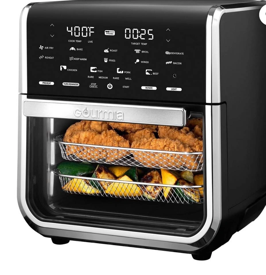 Gourmia 14-Quart Air Fryer Oven Rotisserie Dehydrator - photo 5