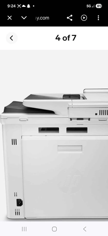 HP Color LaserJet Pro MFP M479fdw Laser Printer - photo 4