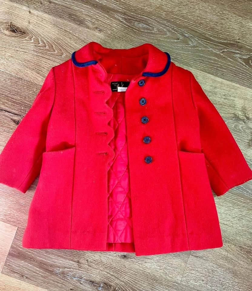 Vintage toddler wool jacket