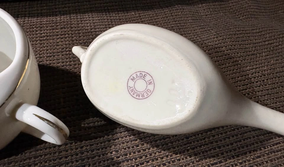Antique German Ceramic Hospital Feeders / Nursing Cups set. - photo 5
