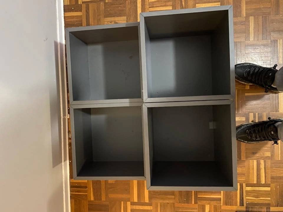 IKEA EKET Cabinet - Dark Gray Cube Storage - photo 2