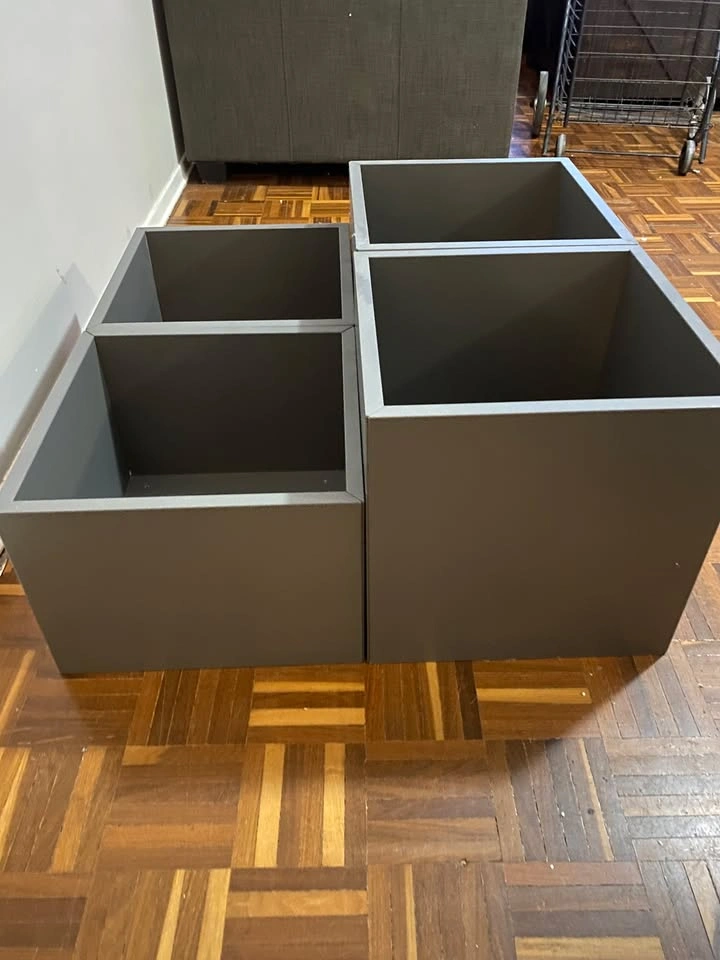 IKEA EKET Cabinet - Dark Gray Cube Storage - photo 4