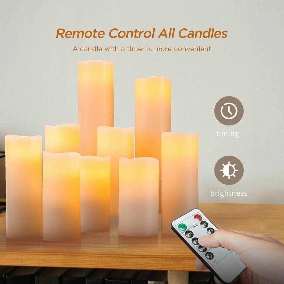 Hausware Flameless Candles (Set of 9) - photo 2