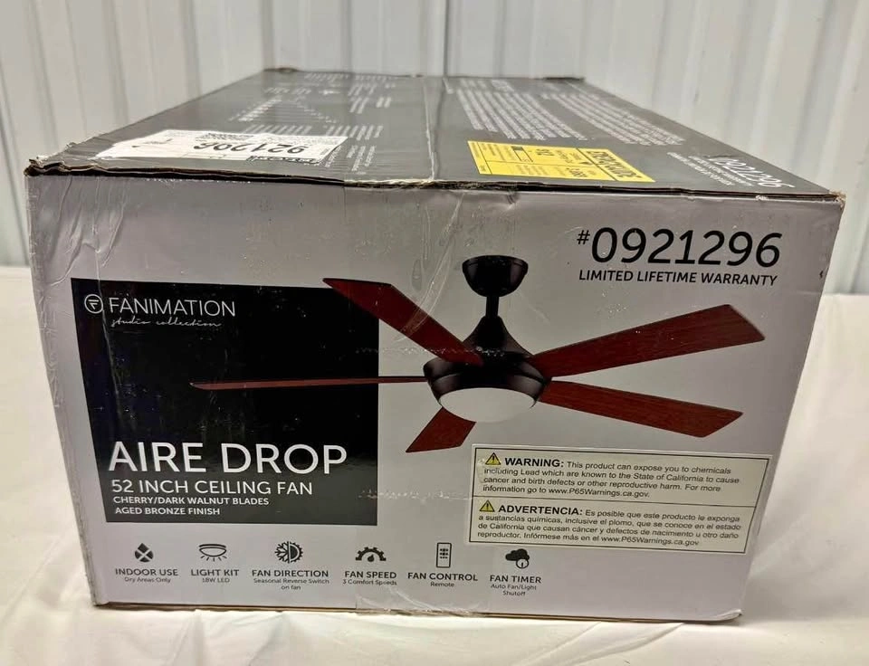 Fanimation Aire Drop 52-inch Ceiling Fan