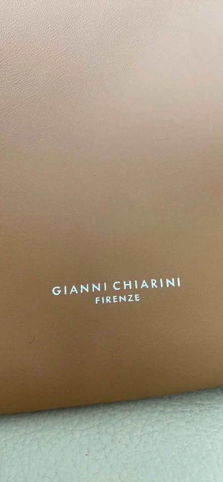 Gianni Chiarini Firenze Italian Light Brown Leather Wristlet Clu - photo 2
