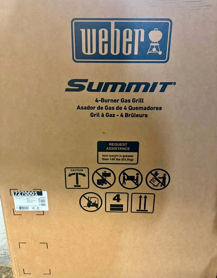 Weber Summit S-470 Stainless Steel Grill