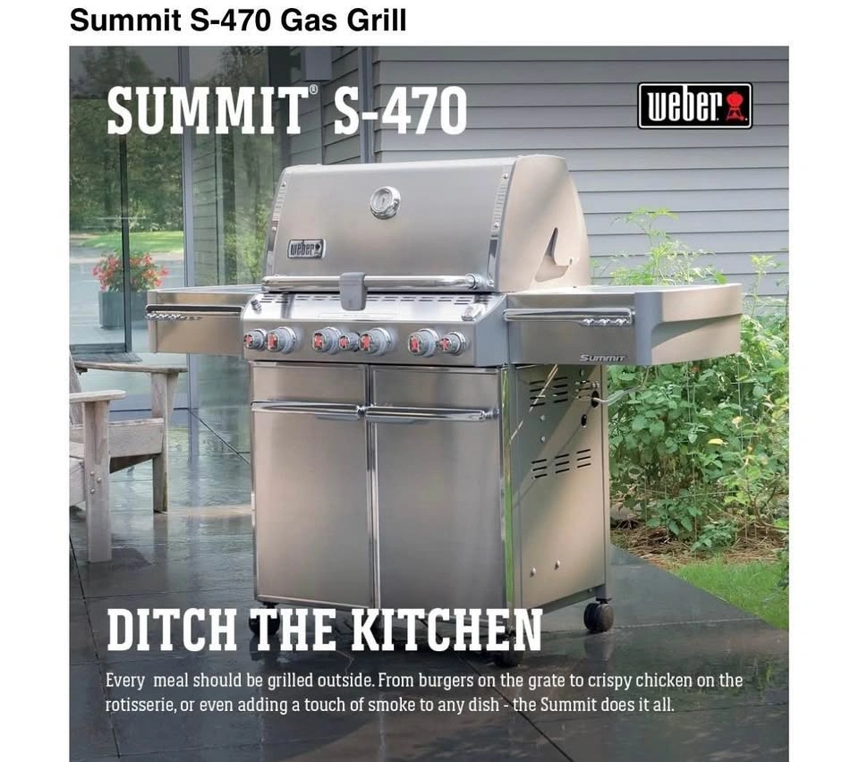 Weber Summit S-470 Stainless Steel Grill - photo 3