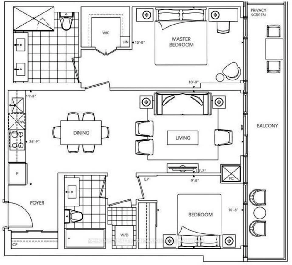 2+1 Beds 2 Baths - Apartment