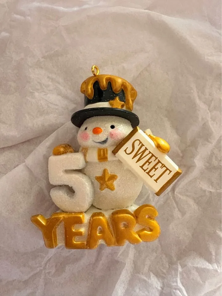 Hallmark Keepsake 50 Sweet Years Ornament - photo 3