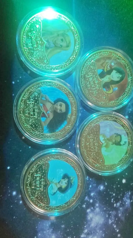 Disney 100th years anniversary the princess collection 5 pcs thumbnail